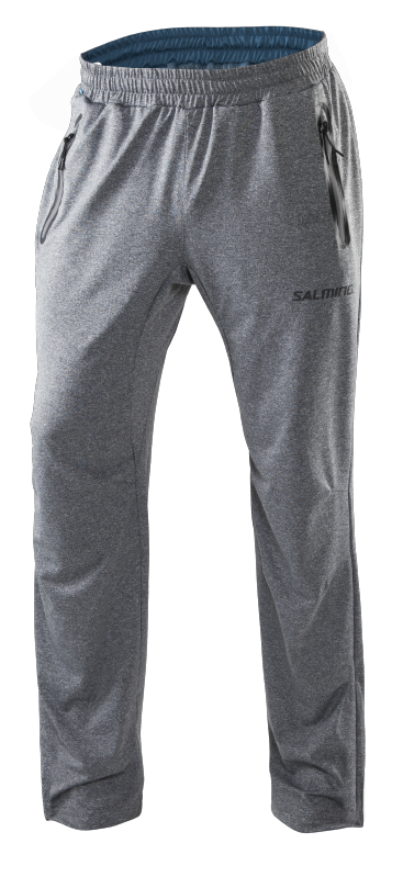 Run Pant Men- Dark Grey Melange - Titan Plus