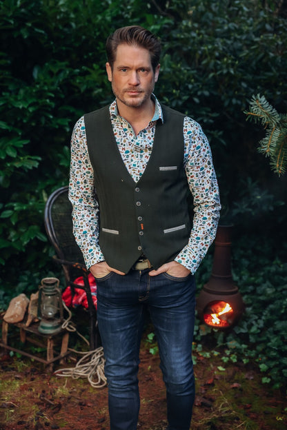Waistcoat Herringbone