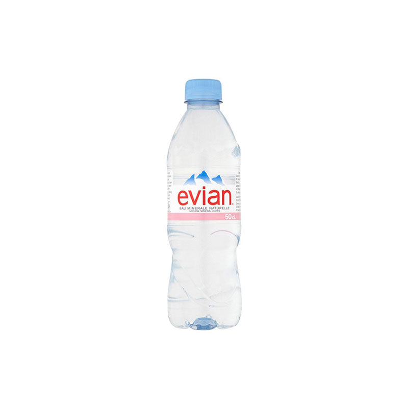 Evian Still Water Plastic Bottle 24 x 500ml