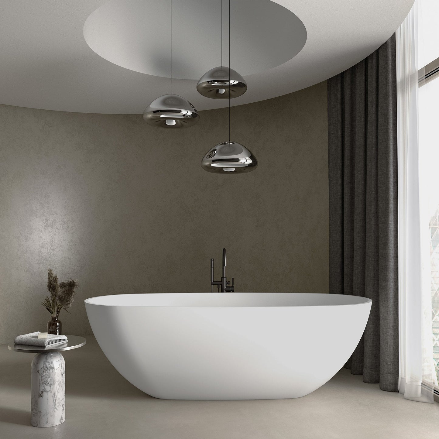 Vermont Freestanding Stone Bath 1600mm