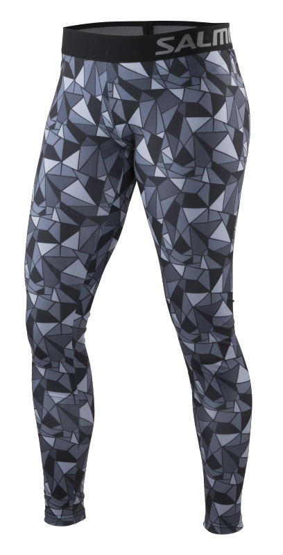 Run Flow Tights Women - Black/Grey - Titan Plus